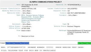 olympia communication project