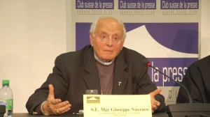 o Nazzaro στη Γενεύη ενώ καταγγέλει