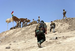 Kurdish Peshmerga soldiers
