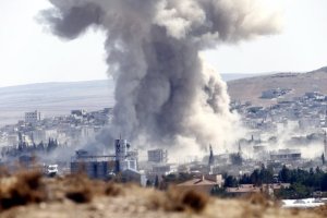 Mortar shells from Kurdish-Islamic State conflict land in Turkey