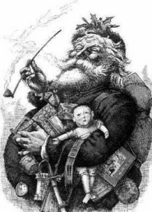 Santa Claus by Thomas Nast, 1863