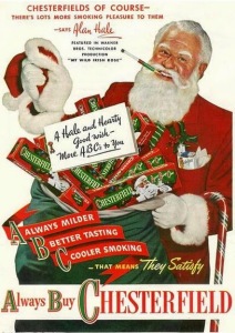 Vintage Santa Claus Cigarette Ads (8)