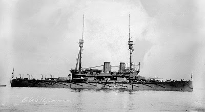 Το Αντιτορπιλικό HMS Agamemnon όπου υπογράφηκε η Συνθηκολόγηση 