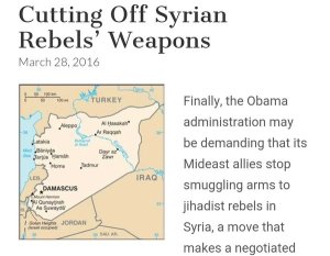 obama rebels syria guns