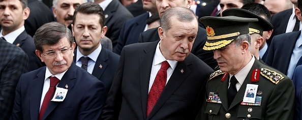 Davutoğlu -Erdoğan - General