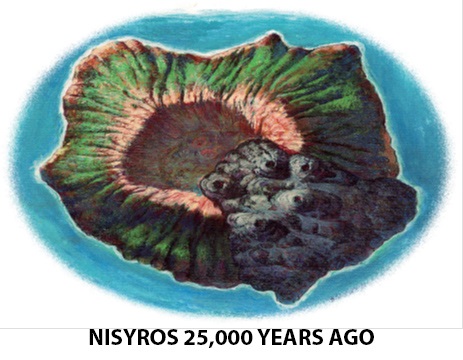 nisyros mythology 25000yearsago