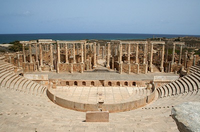 leptis magna roman theater