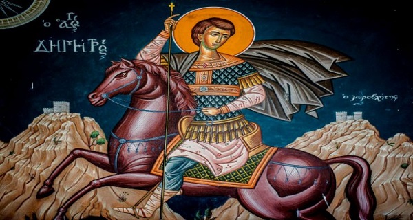 Στρατιωτικός άγιος, αλλά και άγιος του πολιτισμού και της παιδείας ο Άγιος Δημήτριος